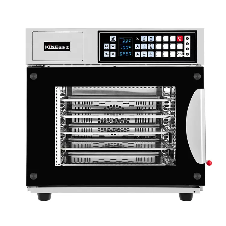 4000W商用対流式オーブン電気対流式トースターオーブン大容量マルチモード & 温度調節可能