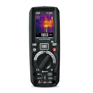 Đồng hồ vạn năng kỹ thuật số chuyên nghiệp với tiêu cự 7.5mm bốn bảng màu 6000 đếm Điện áp Ohm kiểm tra đồng hồ đo dòng điện - Product Image 1