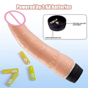 Vibratore G-Spot per le donne masturbarsi Dildo vaginale clitorideo massaggiatore femminile - Product Image 1