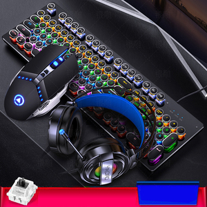 Mechanical <strong>Keyboard</strong> and <strong>Mouse</strong> Set Punk Keycap <strong>Computer</strong> <strong>Keyboard</strong> Game Color Backlight Wired Mechanical <strong>Keyboard</strong> and <strong>Mouse</strong> Set - Product Image 3
