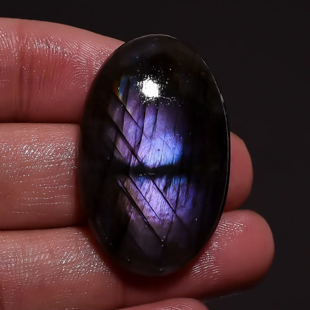 100% Cabochon sciolti in Labradorite viola naturale si mescolano in tutte le dimensioni incredibili gemme sciolte di Cabochon in Labradorite viola