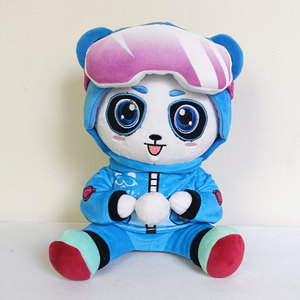 Snowman Panda tùy chỉnh búp bê sang trọng thêu kích thước tùy chỉnh cho trang trí cảnh sự kiện - Product Image 2