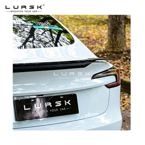 Model 3 Spoiler kanat performans arka bagaj dudak kuyruk kapağı Tesla ABS modeli 3 aksesuarları için - Product Image 3