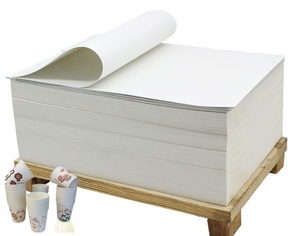 Geri dönüşümlü tek taraflı PLA kaplı sentetik kağıt levha beyaz hamuru malzeme su geçirmez xosografi baskı - Product Image 4