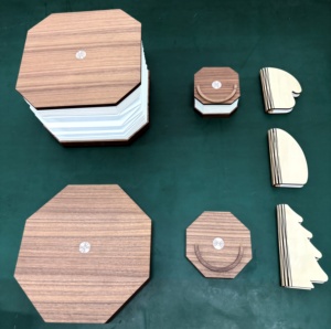 Échantillon Gratuit <span class=keywords><strong>2025</strong></span> Produit Artisanal Unique Article à Bas Prix Motif en ABS Lampe Pliable en Papier Rotative et Rechargeable Cadeau Promotionnel - Product Image 2