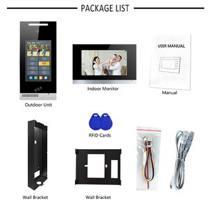 Fancy 2 Home Intercominucadores 2 Station Wired <strong>Video</strong> Interphone <strong>Intercom</strong> <strong>System</strong> for Apartment Building - Product Image 4