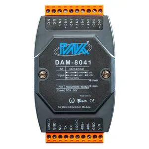 4-channel 4-20ma to <strong>RS485</strong>/232 High-precision <strong>Analog</strong> <strong>Input</strong> <strong>Module</strong> MODBUS Protocol DAM-8041 Intelligent - Product Image 1