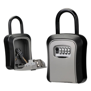 Password Key Box Outdoor Safe Decoration Code Storage Lock scatola Password montata a parete - Product Image 1