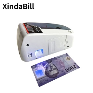 Mini contador de dinero portátil con luz UV, máquina de detección de billetes de banco, con pantalla LED, V30 - Product Image 1