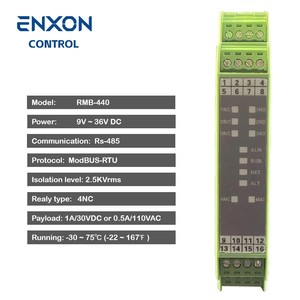 Relé 4CO 3A con entrada y salida (IO) de control MODBUS y control aislado, producto de entrada y salida - Product Image 1