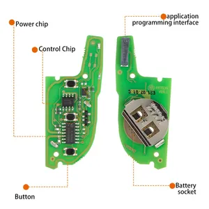 XhorseユニバーサルVVDIスーパーリモートキーXEKF21EN XT27チップ付き3ボタンVVDI MINIキーツールMAX VVDI2プログラマー - Product Image 5