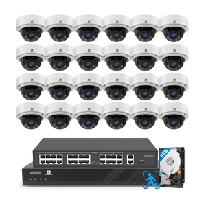 GWSECU al aire libre IP67 IK10 lente de zoom a prueba de vandalismo 32ch NVR PoE Cámara 24 canales hogar negocio comercial CCTV sistema de seguridad - Product Image 1