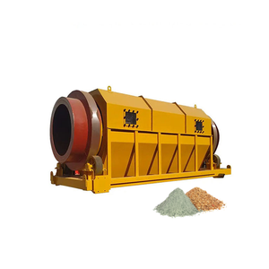Industrial <strong>Rotating</strong> <strong>Drum</strong> Sieve for Malt Wood Shavings Sawdust Fertilizer Compost Screening