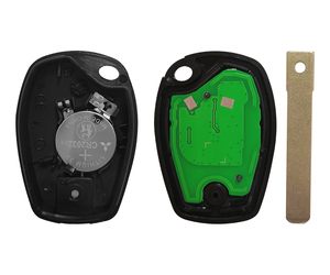 3 düğme araba uzaktan anahtar PCF7961M/4A çip 433Mhz için mer-cedes be-nz akıllı Fortwo Kigoauto araba anahtarı ile VA2 bıçak - Product Image 5