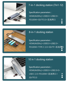 High Speed 2 3 4 5 6 7 8 <strong>9</strong> 10 11 12 <strong>in</strong> <strong>1</strong> Port Ports New Design Usb Charging Por c Hub Adapter Charger Type c 2.0 3.0 Usb Hub - Product Image 6