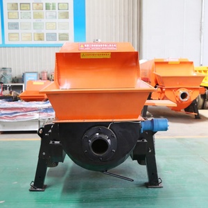 小型混凝土输送泵细骨料拖车混凝土泵二级结构柱给料机 - Product Image 3