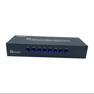 FJ-801AV Fjgear 8 PORT AV <strong>VIDEO</strong> AUDIO <strong>SWITCH</strong> 8K Eight in and One Out Manual Button <strong>Switch</strong> Two-way <strong>Switch</strong> - Product Image 3