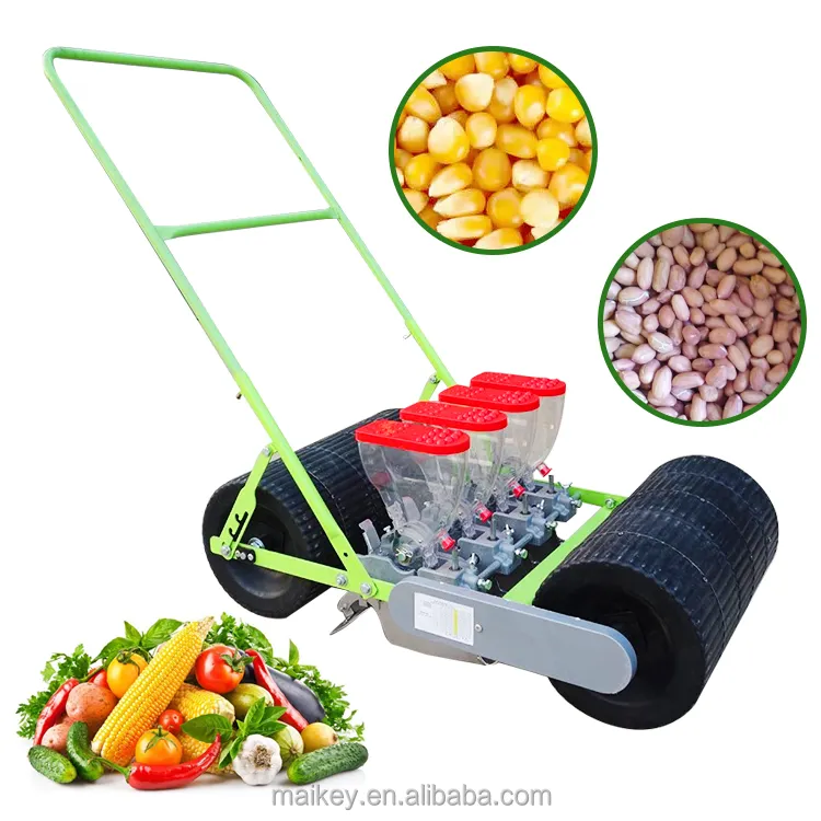 Farm machinery equipment garden tool hand push vegetable planter manual onion seeder