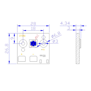 COB <strong>LED</strong> Module 12V 24V 120W <strong>90W</strong> Used in Medical Lighting - Product Image 2