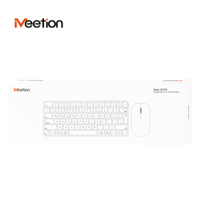 For Meetion C210 Mini Portable Ultra-Thin Mute Wireless <strong>Keyboard</strong> &amp; Mouse Combo 2.4G for PC Tablet Notebook-for Mobile <strong>Computing</strong> - Product Image 6