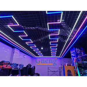Özelleştirilmiş Led altıgen ışık Modern tavan araba ışıkları atölye ışığı - Product Image 1