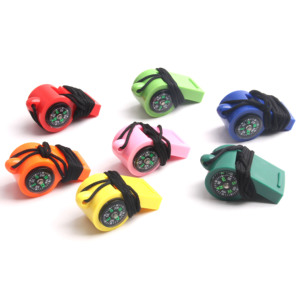 Factory Outdoor 2 in <strong>1</strong> <strong>Whistle</strong> Plastic <strong>Whistle</strong> Multi-functional Plastic <strong>Whistle</strong> with Compas - Product Image 1