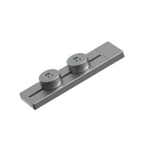 Nueva pista de alimentación de pared de aluminio integrada/instalación abierta Sistema de pista de alimentación Oficina cocina uso toma de pista de alimentación - Product Image 6
