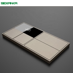SEXANKA RS485 Fabbrica Sistema di Automazione Casa Intelligente di Spinta In Metallo Button Intelligente Parete Interruttore Digitale Interruttore Regolatore di Temperatura - Product Image 4