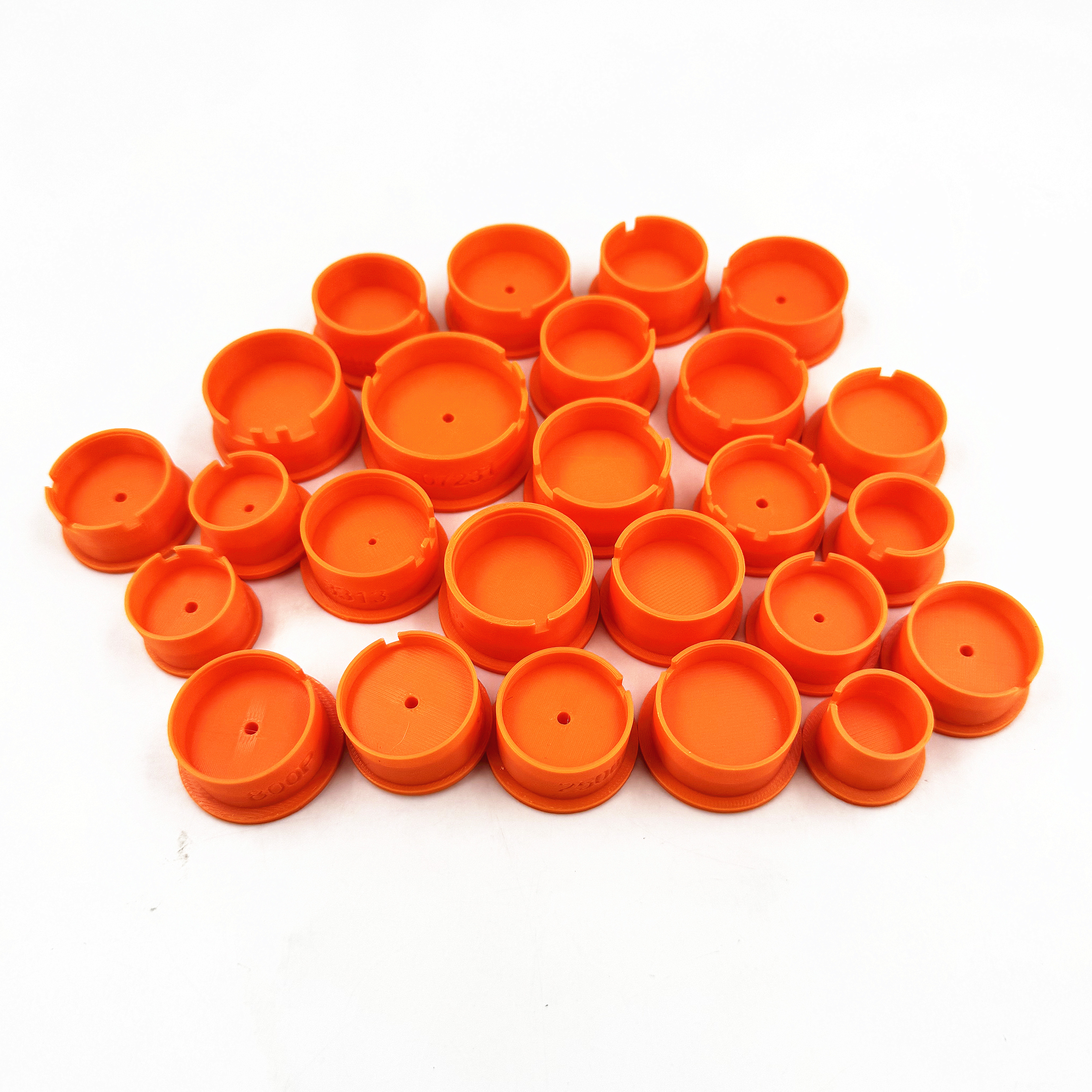 Set arancione da 25 pezzi