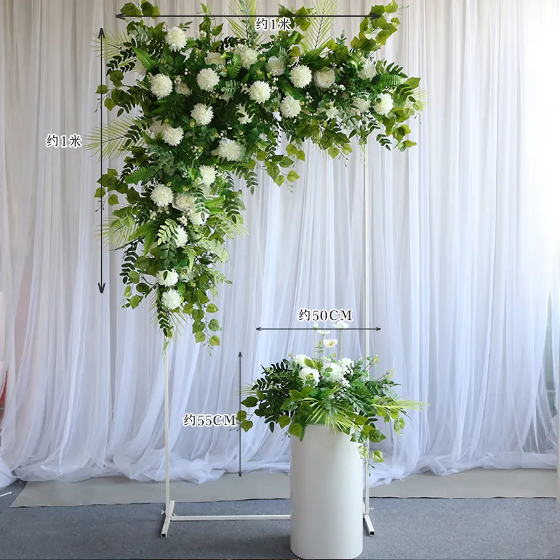 Flores De Seda Artificial perfeito Ganhos série Da Floresta ornamentos Janela de Canto para a Fase de Casamento Pano de Fundo