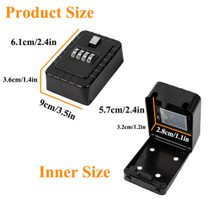 Winsun กล่องเก็บกุญแจนิรภัย,กล่องใส่กุญแจนิรภัยติดผนังกล่องรวมกุญแจล็อก - Product Image 2