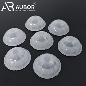 Sensor infrarrojo humano Lente Fresnel Lente de cúpula de plástico Material HDPE PIR Sensor de movimiento infrarrojo Sensor de lente imagen reflectora