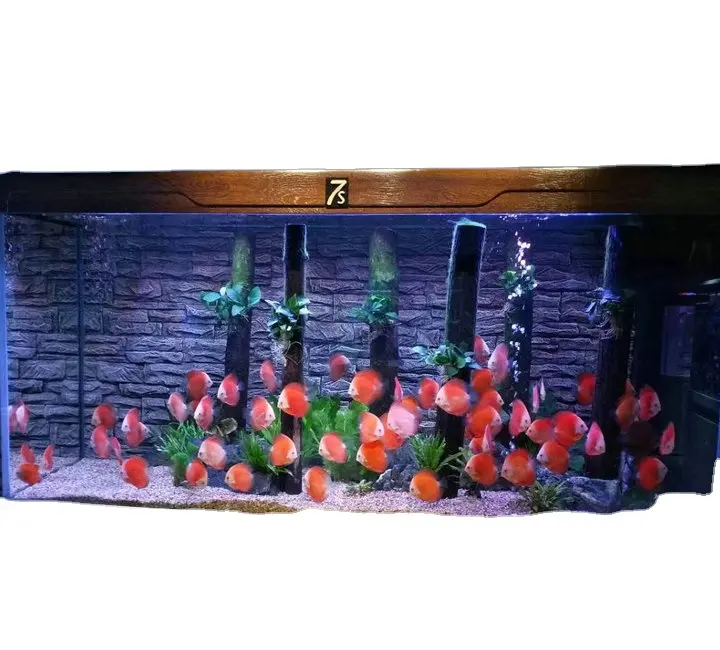 Aquário PU rock aquário fundo placa 3D cenário decoração fundo papel escalada pet caixa