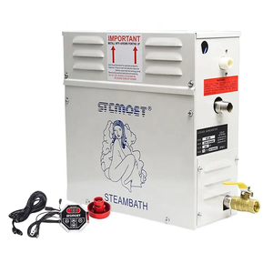Alta efficienza 6KW generatore di vapore durevole Design moderno con il pannello di controllo del <span class=keywords><strong>Computer</strong></span> per la stanza di Sauna in acrilico