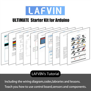 LAFVIN Ultimate Starter Kit per Arduino R3 apprendimento DIY con Tutorial