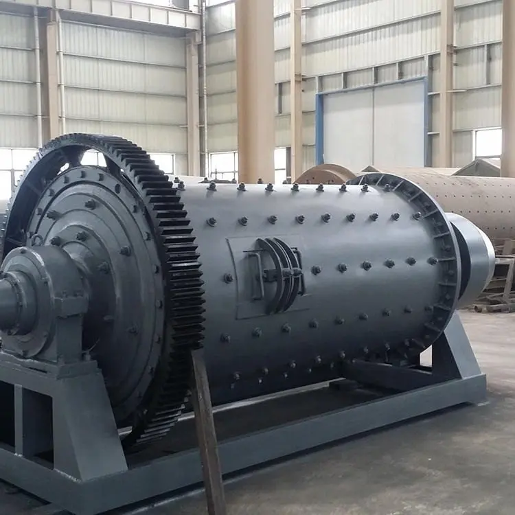 2.8-9t/h Gold Ore Ball Mill Portable Continuous Ball Mill Grinding Machine for Gold Processing