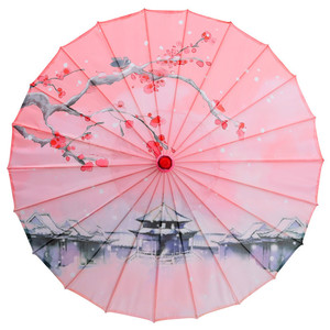 防紫外线和防水油、雨伞独特的手绘图案非常适合户外使用/ - Product Image 3