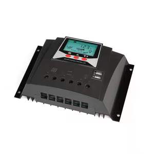 Cheaper Price 30/40/<strong>50</strong>/60/80A <strong>PWM</strong> Solar Charging <strong>Controller</strong> 12V/24V/36/48V System Voltage LCD ROHS Certified Lighting <strong>Controller</strong> - Product Image 3