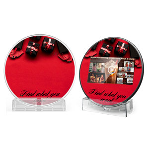 Tùy chỉnh 7 inch nhỏ Vòng treo tường và đp-up quảng cáo signage USB <span class=keywords><strong>Flash</strong></span> Disk truyền nội dung kỹ thuật số biển - Product Image 2