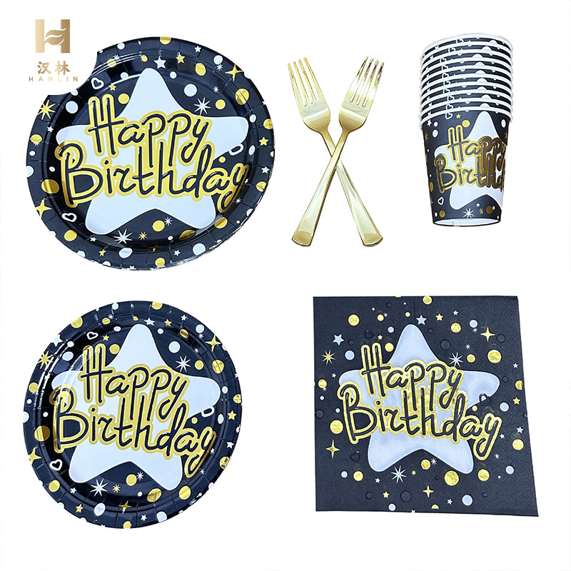 9-inch black paper tray