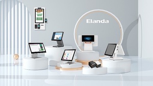 Nueva llegada Micropos 15,6 pulgadas pantalla táctil POS sistema todo en uno Android POS máquina dispositivo con segunda pantalla - Product Image 6