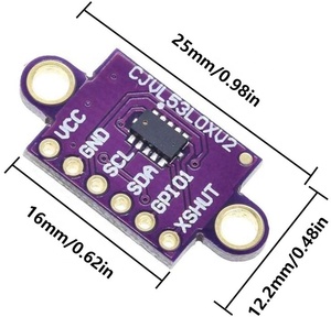 GY-530 VL53L0X VL53L1X V2 Flugzeit Laser-Entfernungs sensor modul - Product Image 4