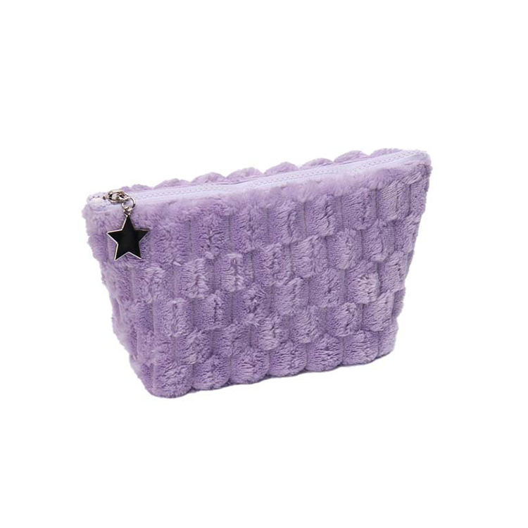 Purple hexagonal bag