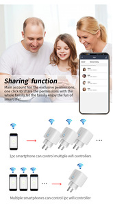 Tuya Smart Plug WiFi EU 16A/スマートソケットおよびパワーモニター時限スマートライフサポートAlexaのGoogleHome - Product Image 5