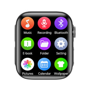 Wearable Mp3 <strong>Mp4</strong> BT5.3 Watches BT5.3 Thinness Build in Memory External Speaker Multi <strong>Functions</strong> Decode Music Video Mp3 <strong>Player</strong> - Product Image 1