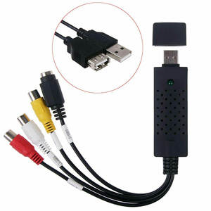 USB 2.0到影音视频捕获适配器转换器更容易盖USB音频视频捕获设备视频电视DVD VHS DVR适用于Win7/8/10 - Product Image 1