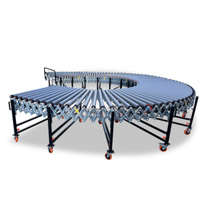 Factory Direct Supply Powered Roller <strong>Conveyor</strong> Line Retractable Roller <strong>Conveyor</strong> for Truck Logistic Boxes <strong>Unloading</strong> - Product Image 3
