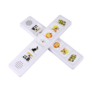 Logotipo personalizado de fábrica Botones de sonido de grabación de voz Juguetes de música baratos para niños 6 Botones de aprendizaje Caja de música para niños - Product Image 2