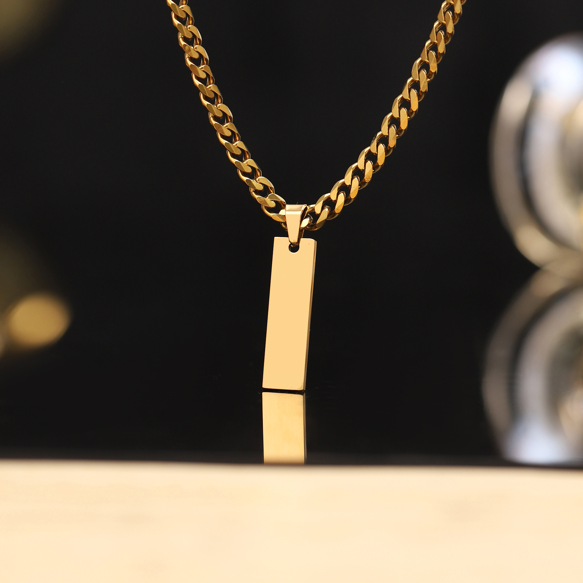 Gold Cuba Necklace