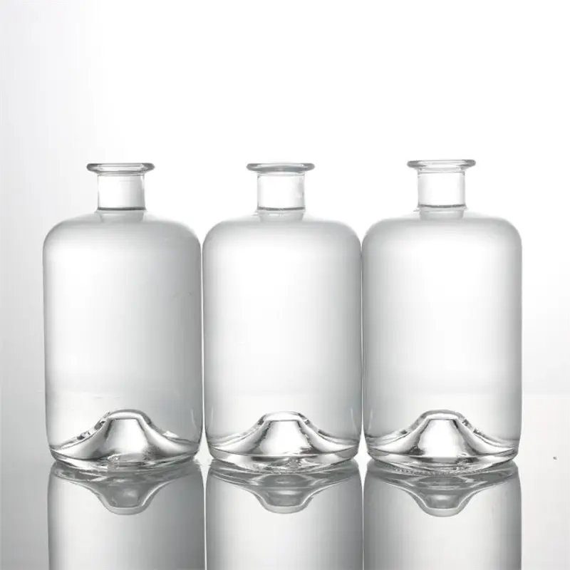 Bottiglia di vetro di vino di vodka di frutta 250ml 250ml 330mls 375 ml richiudibile trasparente all'ingrosso all'ingrosso